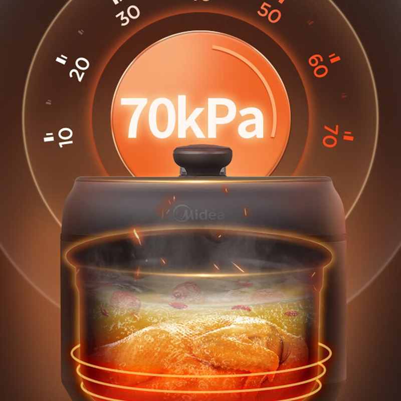 美的(Midea) 电压力锅-MY-EYL5041高清大图