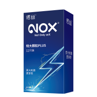 诺丝NOX 避孕套 特大颗粒PLUS12只装 安全套 情趣成人性用品