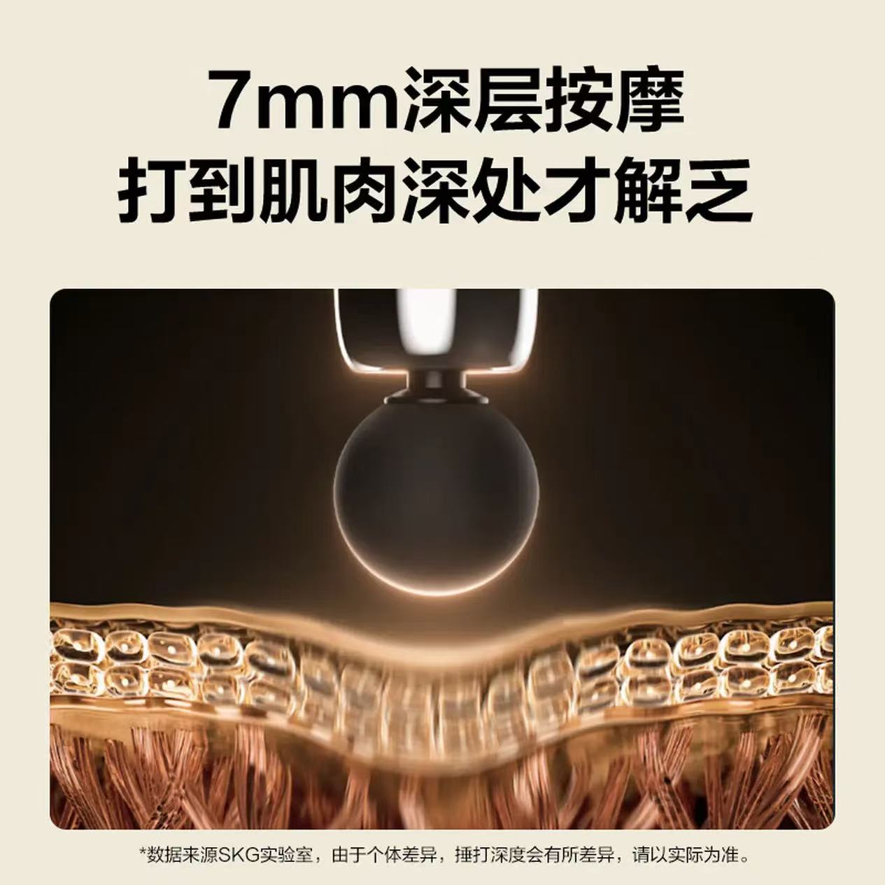 SKG筋膜枪专业级健身运动颈膜枪腰腿背肩颈部肌肉全身按摩仪器S3139AA高清大图