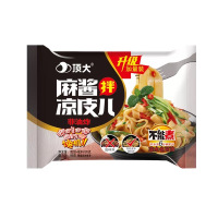 顶大面皮非油炸方便面麻酱红油拌凉皮擀面皮热汤粉丝宿舍速食5袋