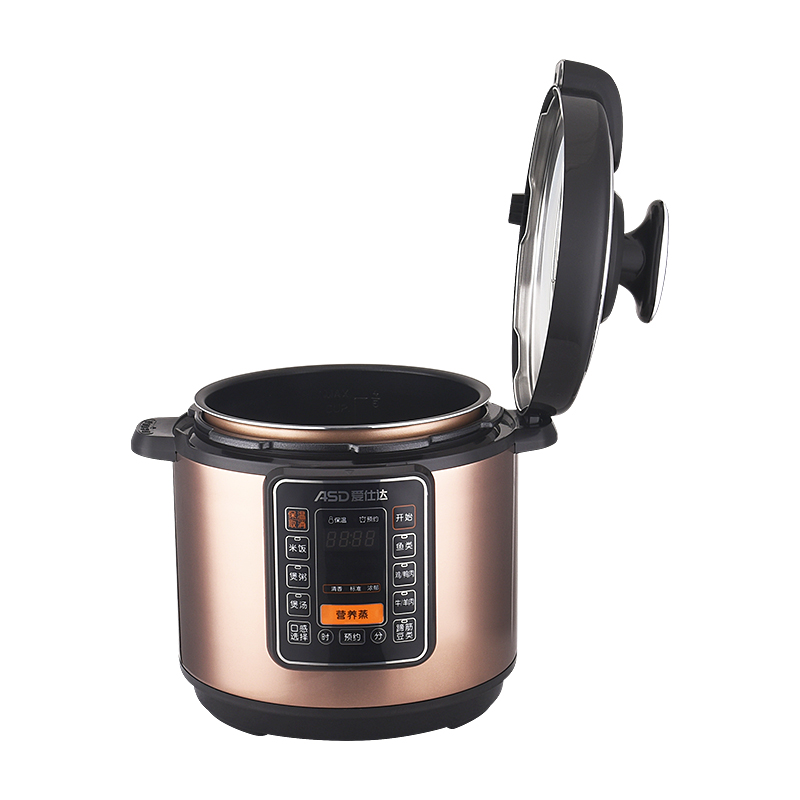 爱仕达(ASD)快煮系列电压力锅 6L不粘内胆+搪瓷内胆家用高压AP-Y60E157高清大图