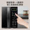 美的(Midea)小型家用20升微波炉 微波炉烤箱一体机 光波加热 钻石背板(M1-L201B)