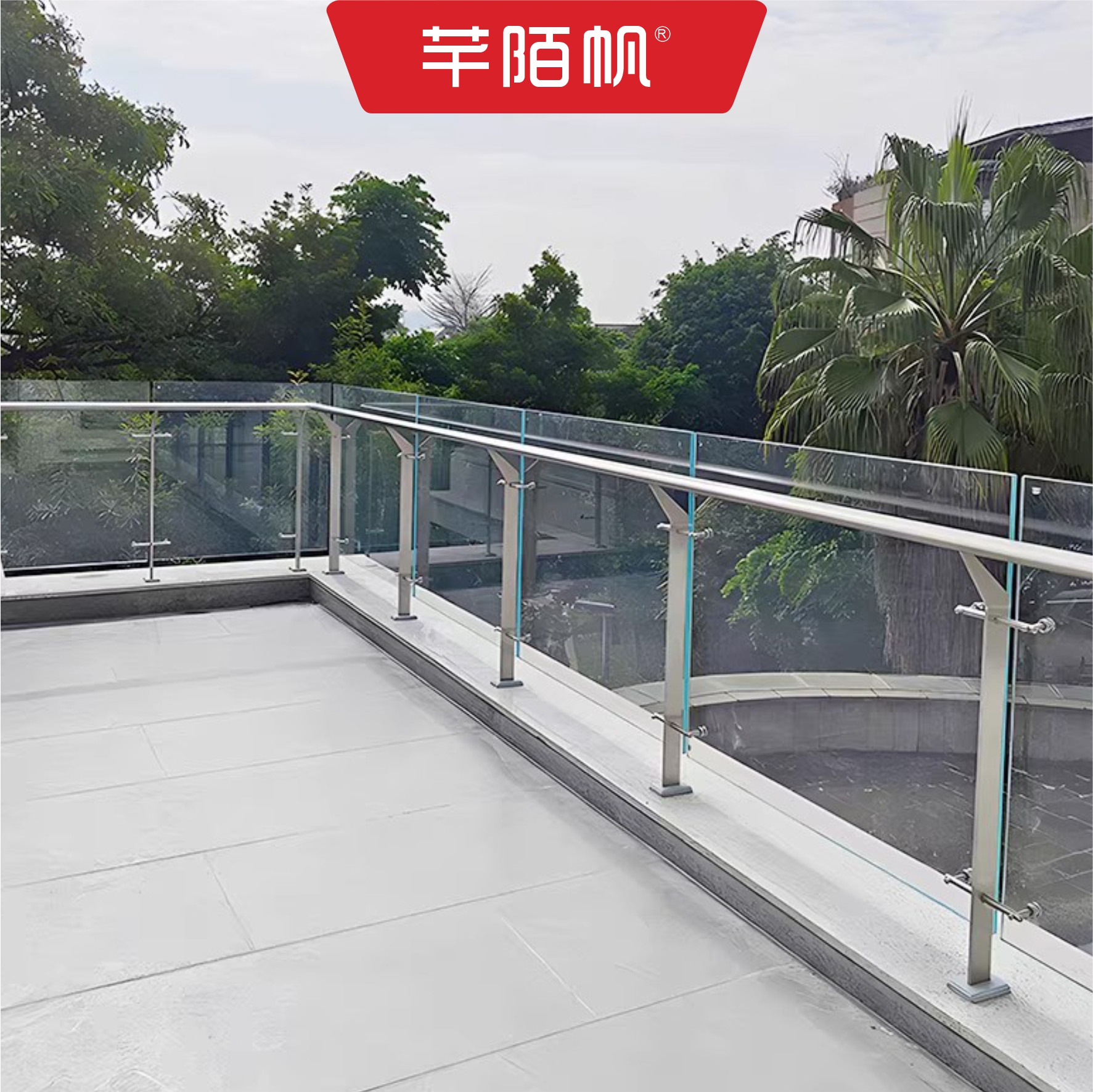 芊陌帆/不锈钢护栏/不锈钢防护围栏/QMFDL-C3/米高清大图