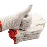 [苏宁自营]勒塔(LETA)工具 10付装棉纱手套劳防用品纱手套LT-PPE575