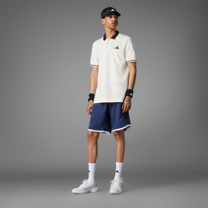阿迪达斯(adidas)阿迪达斯 heritage系列纯色修身运动polo衫男款 A/S WHITE