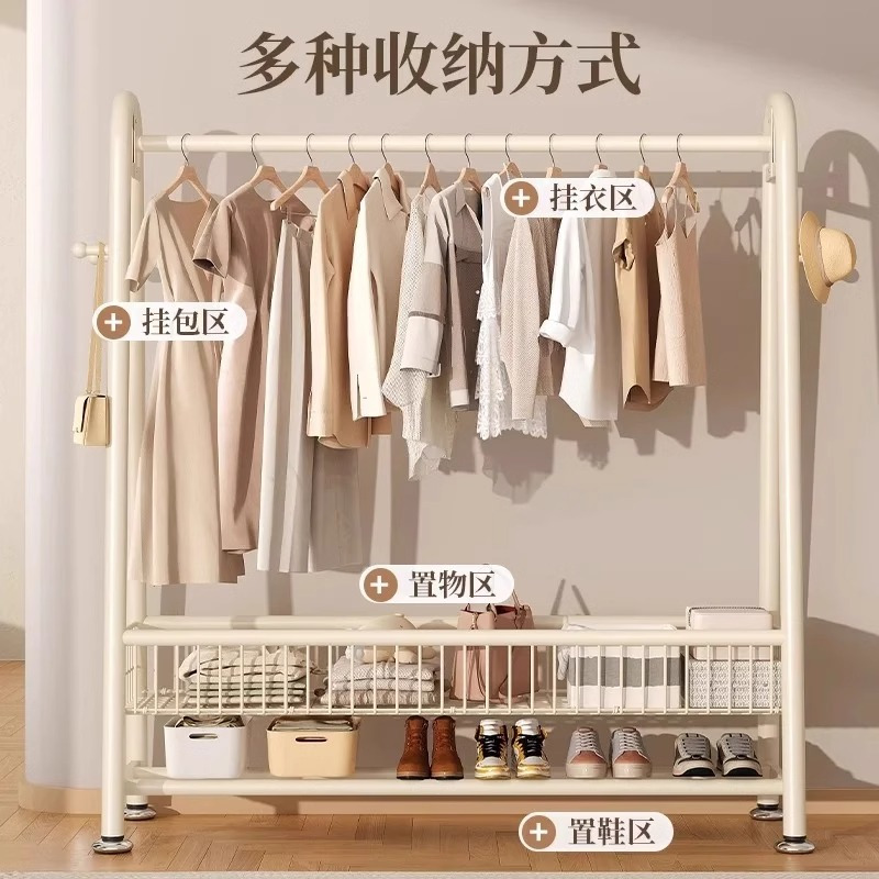 质凡挂衣服架阳台室内可移动衣架