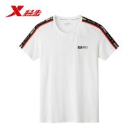 特步短袖T恤男2020新款透气轻薄短T上衣981229012737