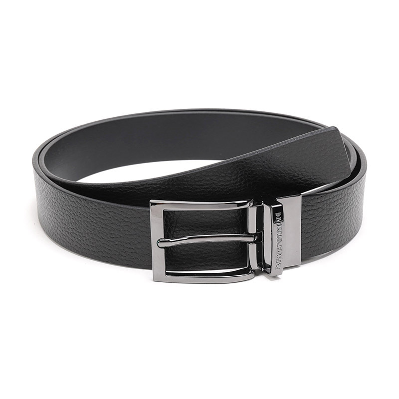 emporio armani 阿玛尼 男士牛皮针扣双面皮带腰带 y4s195 ylo8j