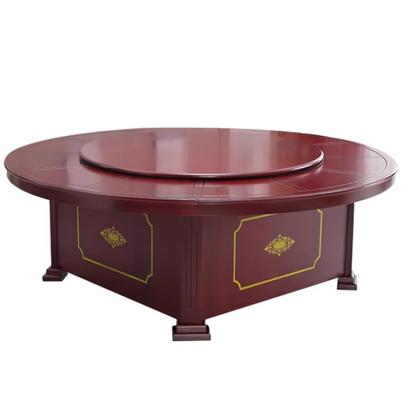 铭思 达 实木 餐 桌高清大图