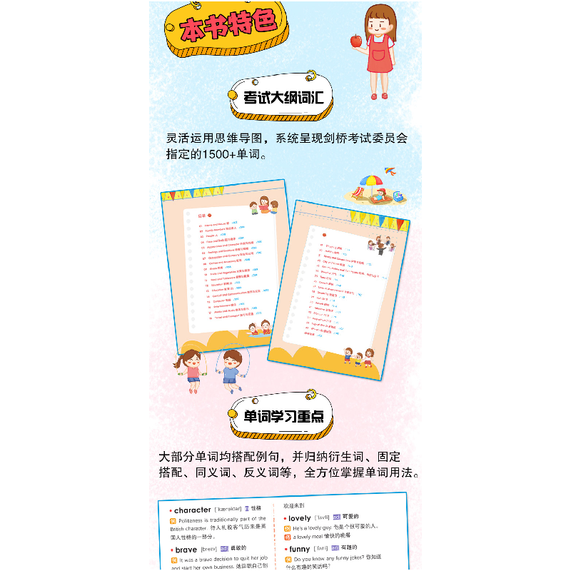 正版新书]思维导图剑桥KET词汇巧学巧记王鑫,盛会杰 编著978751高清大图