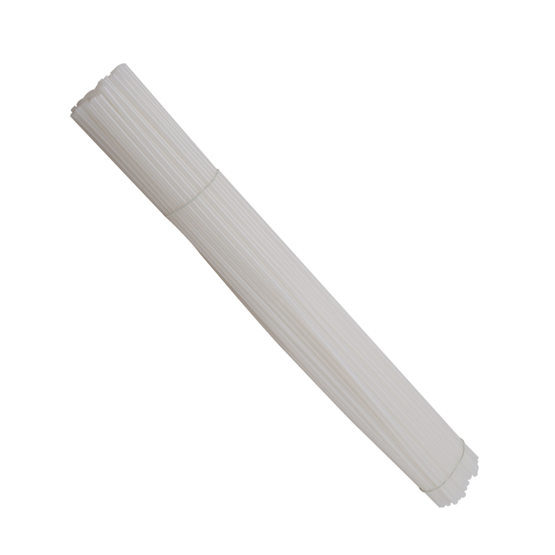 得力(deli)3832 5mm装订铆管100支/盒 5mm*500mm装订器用热熔胶管 尼龙管塑料管高清大图