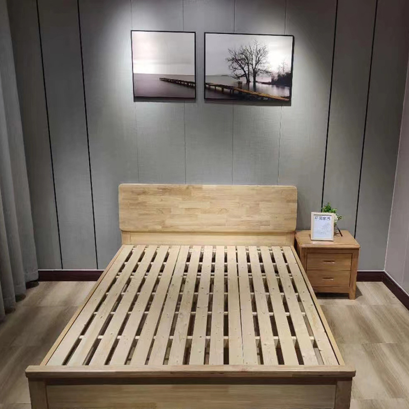 美然德18米宽床床头柜b款视频