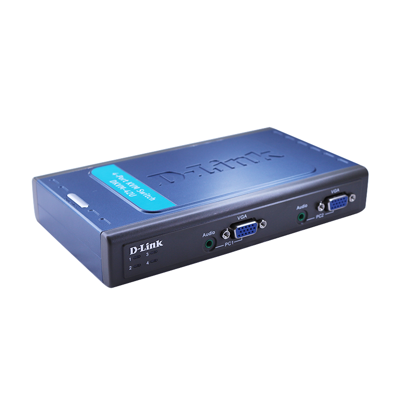 友讯（D-Link） DKVM-42U 4端口桌面型电脑KVM切换器 单位：个