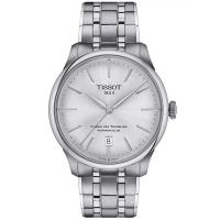 天梭(TISSOT)瑞士自动机械表经典设计防水不锈钢腕表女款39毫米