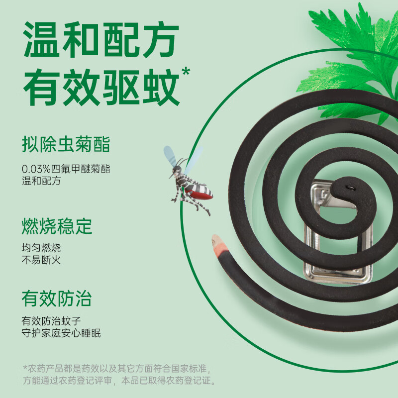 榄菊蚊香(艾草)加大40圈纸塑筒装(塑料盖)*6筒高清大图