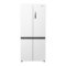 美的(Midea)嵌入式冰箱预留837mm宽度515L十字对开冰箱一级能效净味杀菌MR-541WUSJDPZE 云隐白