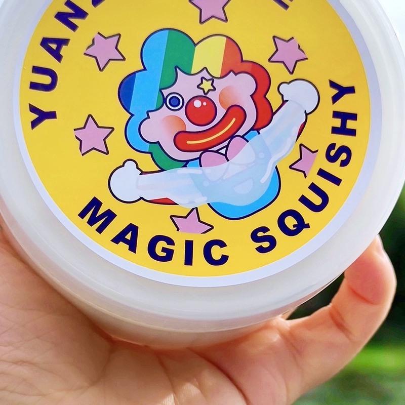 魔法慢回弹 柔软回弹不粘手 拉伸超好的解压玩具圆子史莱姆 魔法慢回弹300ml