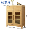 铭羽洋餐边柜玻璃门台