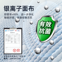 雅兰天然乳胶弹簧席梦思家用硬垫椰棕黄麻护脊床垫1.8米双人棕榈垫25cm厚简约现代主次卧家具 金典