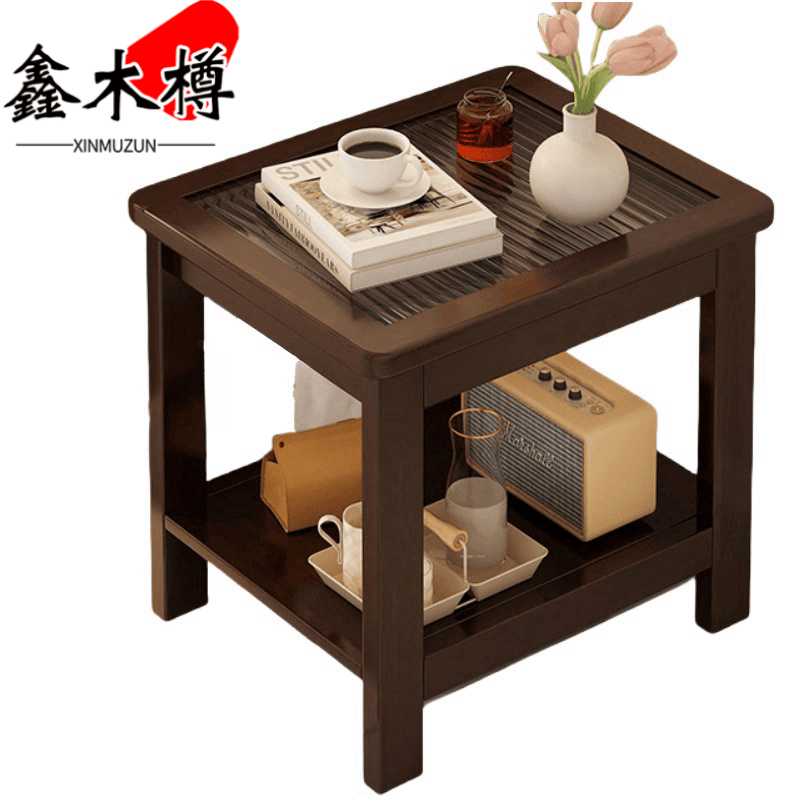 鑫木樽边桌50*35*54cm个