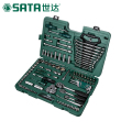 世达（SATA）120+2件6.3x10x12.5MM汽车维修工具组套 09014A <1套>货期3-5天