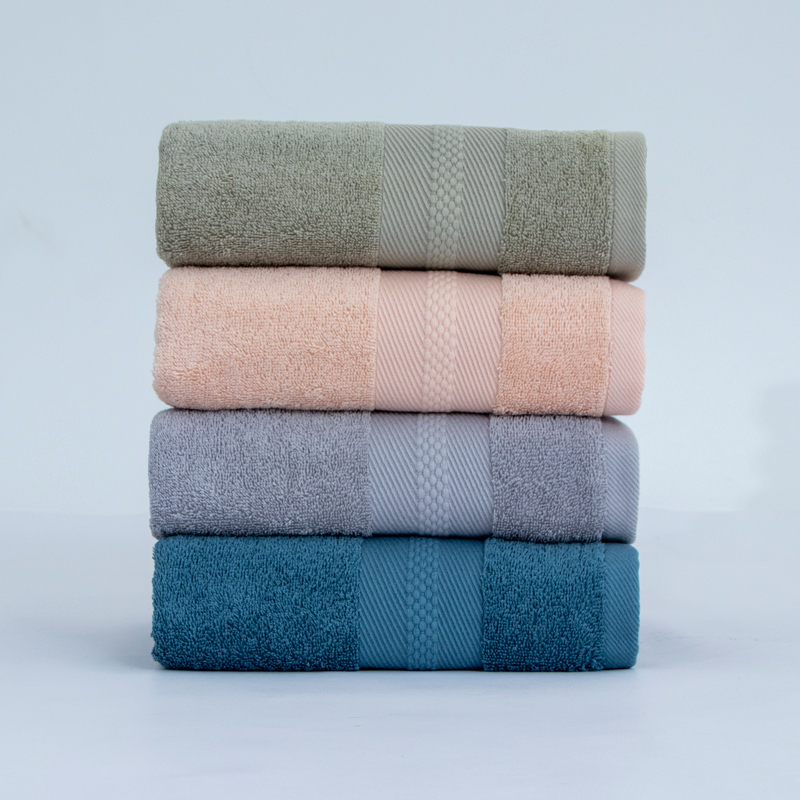 三利素色面巾 V8116高清大图