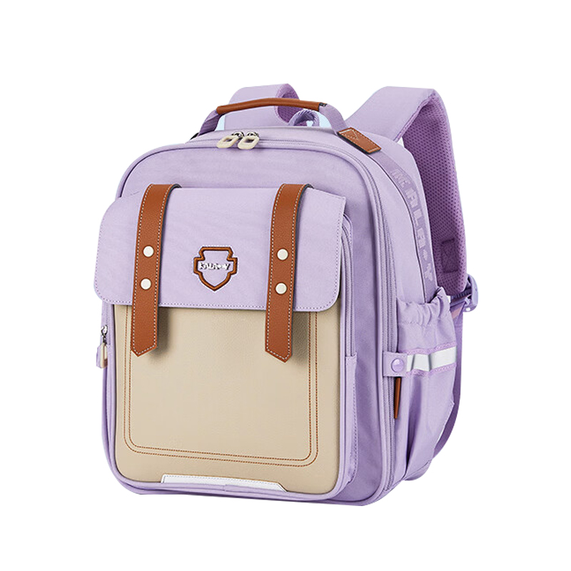 卡拉羊 CX2242 6维减负防下坠小学生1-4年级减负云朵书包 285*355*190mm 18L(单位:个)薰衣草紫