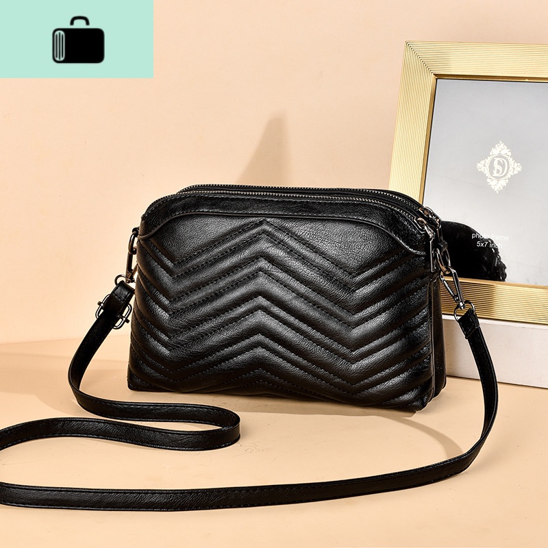 2020春季新款时尚女包中年女包妈妈包斜挎小包手机零钱包婆婆软皮NEW LAKE 款式六