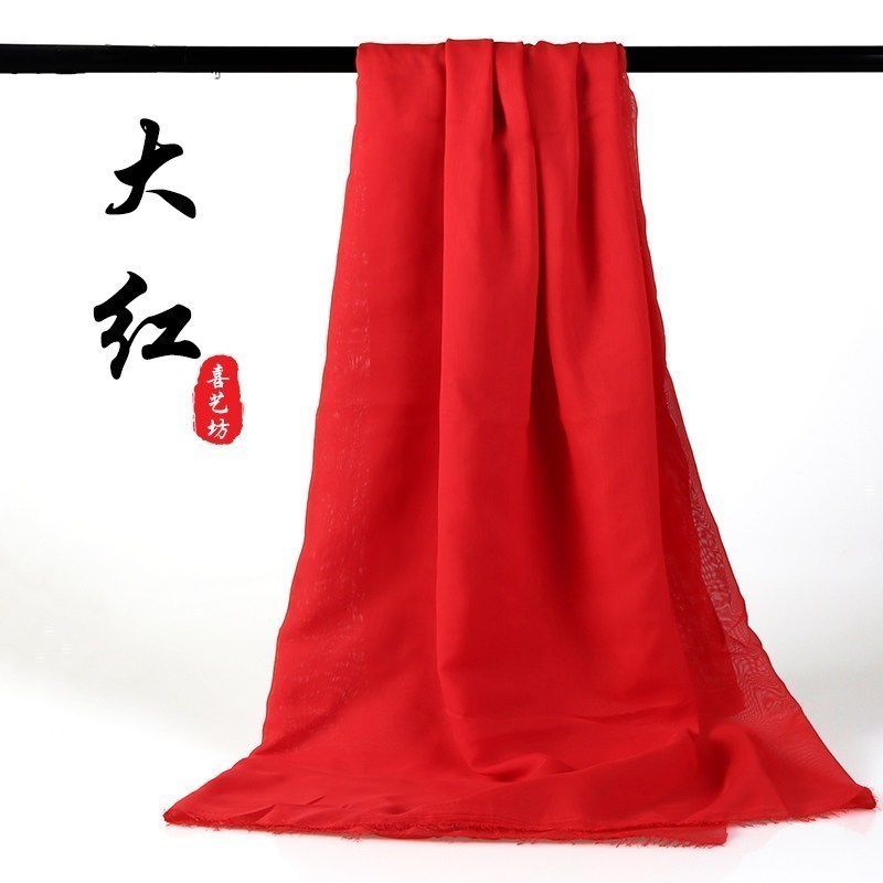 家柏饰(CORATED)雪纺布料面料夏季垂感裙布服装里料里衬纱布裙子内衬布料 06号雪纺粉色/1米价高清大图