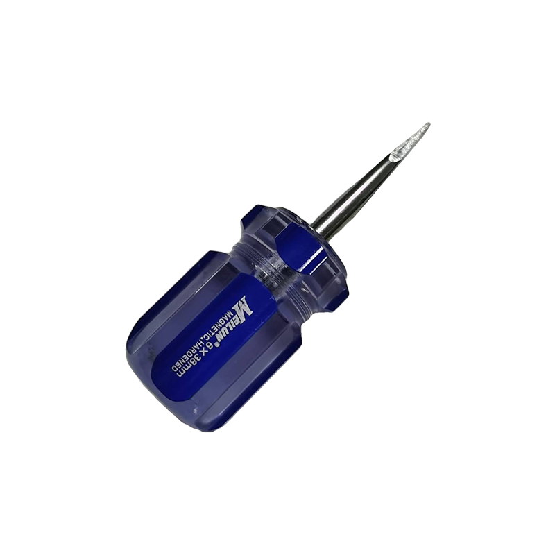 一字型彩条螺丝刀6*38高清大图