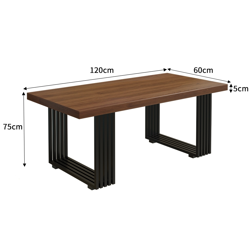 办公桌椅组合现代主管阿斯卡利ascari桌经理桌简约铁艺工业风长桌会议