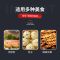 304不锈钢圆型压饼器手抓烧饼白吉馍家用手压式商用铁板鱿鱼压板 长方形23.5厘米*9厘米(碳钢)
