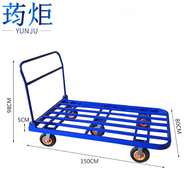 荺炬搬运车150*80cm(6寸轮)个高清大图