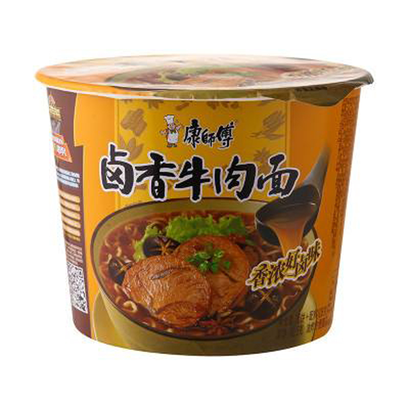 康师傅 卤香牛肉桶面 107g