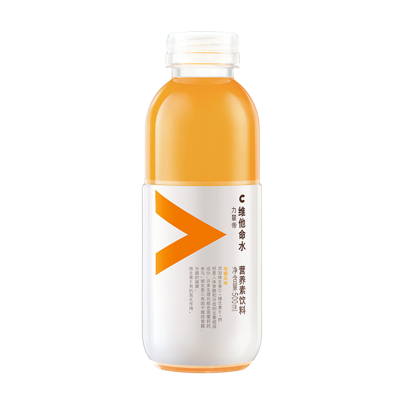 农夫山泉力量帝维他命水果味营养素饮料(柑橘风味)500ml*15瓶整箱高清大图