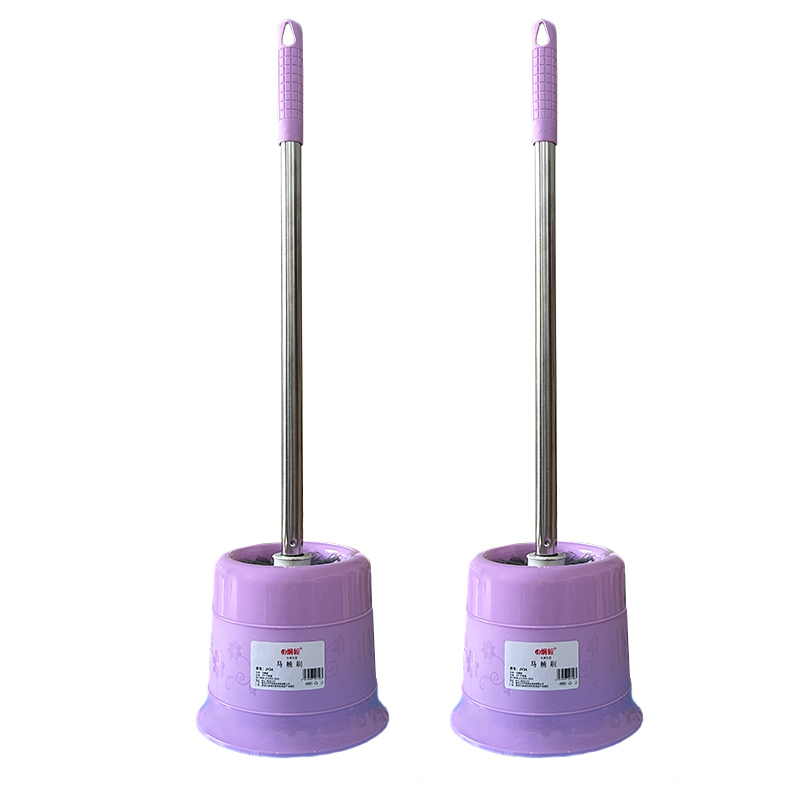 炯毅 马桶刷套装厕所清洁刷子卫生间洁厕刷不锈钢手柄马桶刷 马桶刷 洁厕刷JY34 55cm*45cm/个高清大图