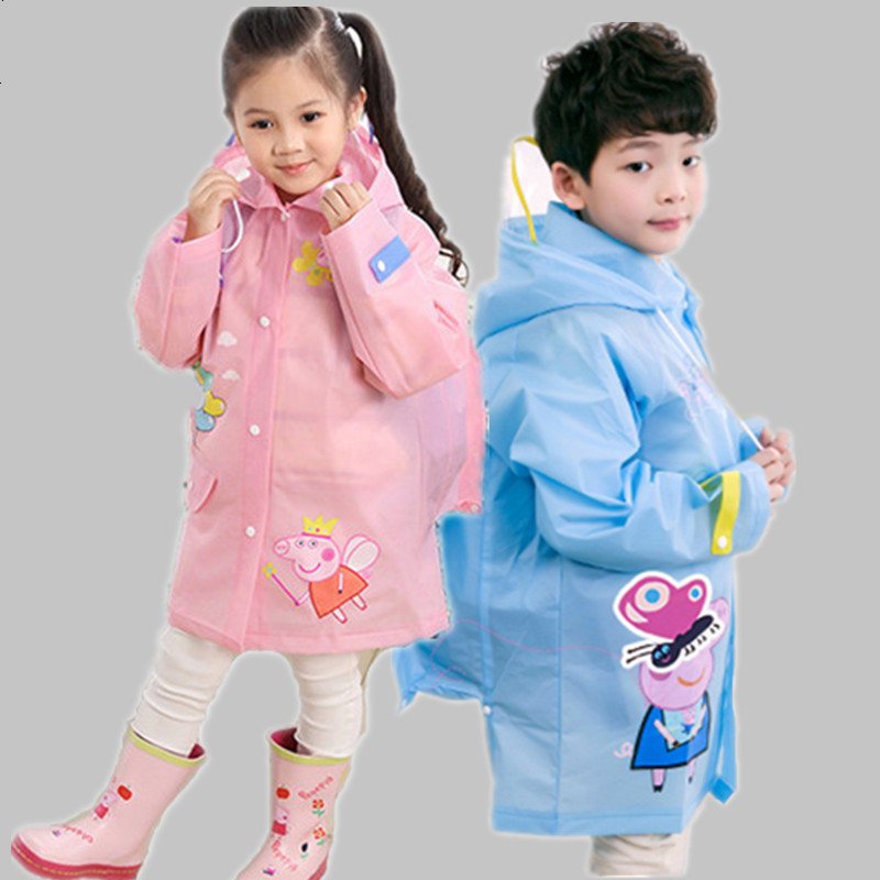 小朋友的雨衣雨鞋儿童雨具套装 男女童幼儿园加长加厚小孩子雨披