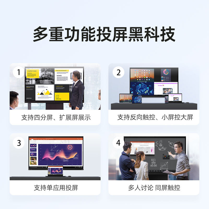 联想(Lenovo)thinkplus S75Pro会议平板 触摸电视商用一体机+传屏+支架+Win10电脑模块