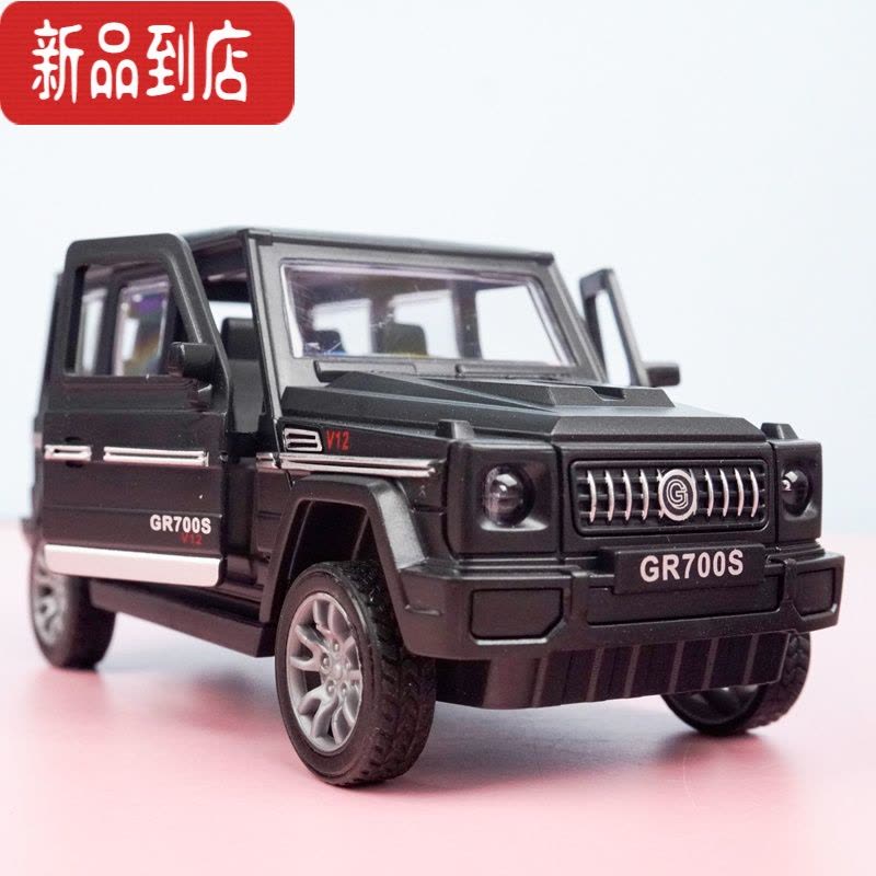 真智力g大模型儿童玩具车塑胶惯性越野车男孩礼物合金仿真回力小汽车惯性玩具图片