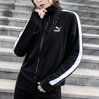 Puma彪马2022秋季新款拉链运动外套立领长袖休闲夹克女531411-01