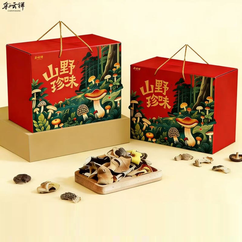 采沄祥山珍菌汤包420g高清大图