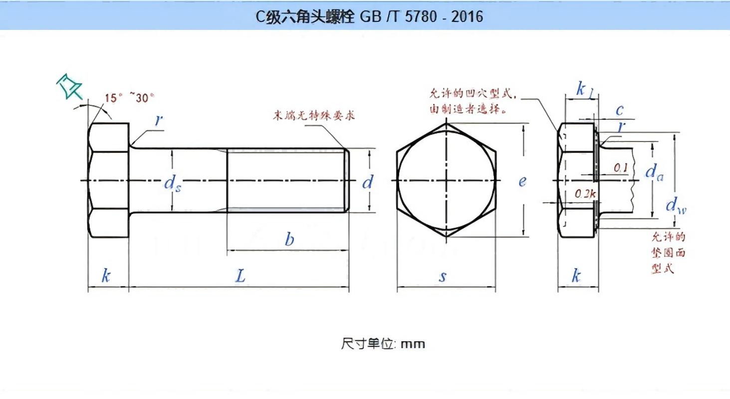 石哈4.8级外六角螺栓-CM10*80(个)高清大图