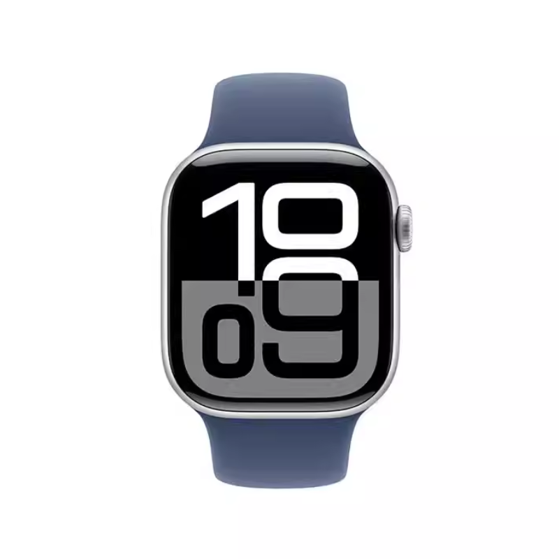 Apple/苹果 Watch Series 9 智能手表运动型手表带S9 41mm 银色 GPS版资源机高清大图