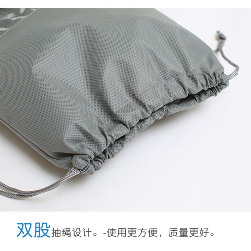 家柏饰(CORATED)鞋袋子装鞋子的收纳袋旅行鞋包收纳包家用束口防尘袋鞋罩鞋袋鞋套高清大图