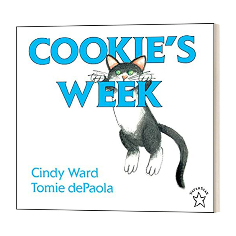 [醉染正版]小点心的一周 Cookie’s Week 英文原版儿童星期概念认知绘本 进口英语书籍