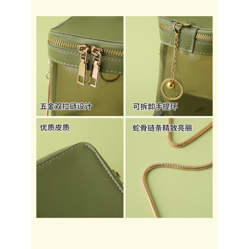 家柏饰(CORATED)口红包斜挎小号便携收纳包迷你小包化妆包女网红气质大容量化妆袋高清大图