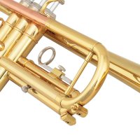 JAZZOR爵士朗降B调专业演奏型小号乐器2000型黄铜小号漆金