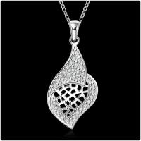 N629 Women Silver Necklace 镀925纯银女项链日韩版锁骨链潮人送女朋友七夕情人节礼物