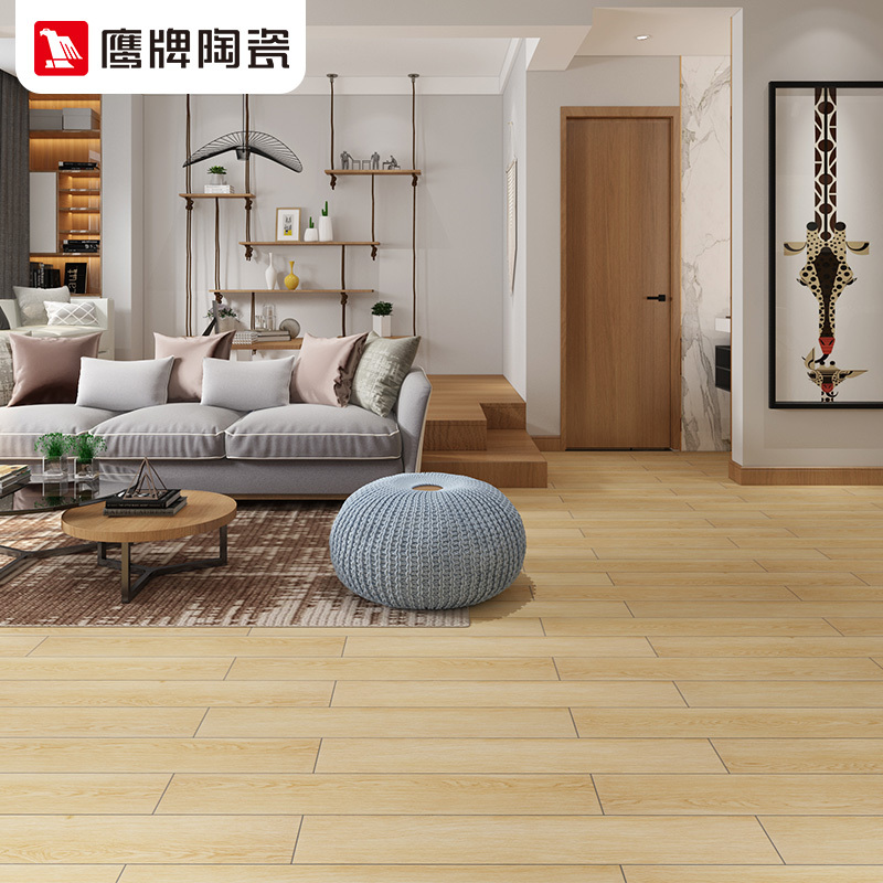 鹰牌 Eagles 瓷砖tm9015 39e 鹰牌陶瓷客厅卧室地砖仿木纹地板砖北欧木纹砖 价格图片品牌报价 苏宁易购鹰牌陶瓷官方旗舰店
