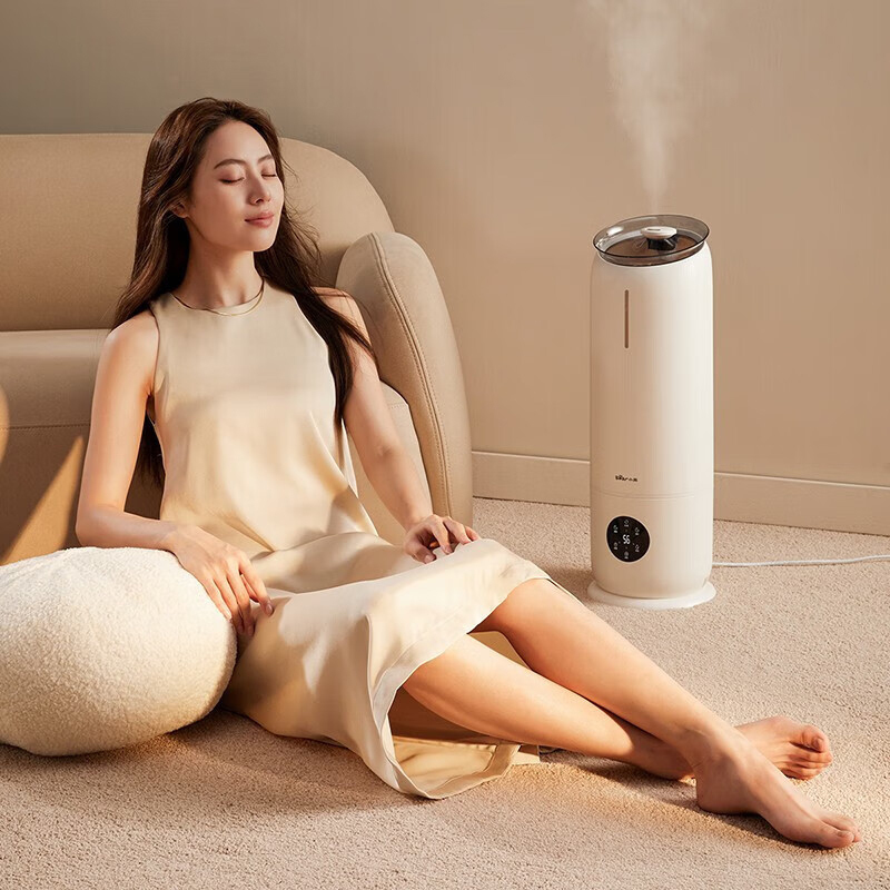 小熊加湿器8L大容量落地式空气增湿数显款JSQ-P80C5高清大图